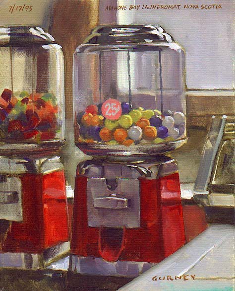 474x585 Gurney Journey Gumball Machine - Gumball Machine Painting