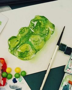 Gummy Bear Painting