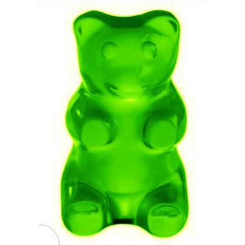 480x480 Gummy Bear Face Paint - Gummy Bear Painting