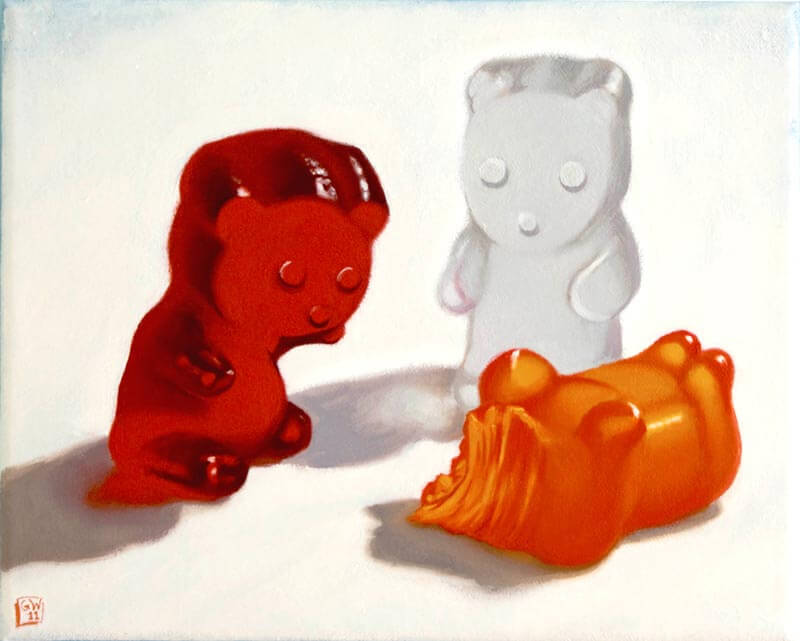 800x641 Headless Gummy Bear - Gummy Bear Painting
