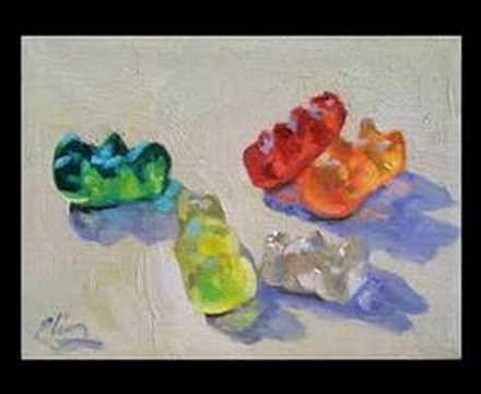 440x360 November 21 - Gummy Bear Painting