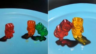 320x180 These Gummy Bears Are Actually A Painting - Gummy Bear Painting