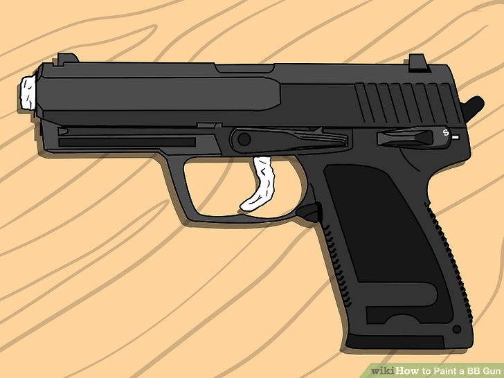 728x546 How To Paint A Bb Gun 9 Steps (With Pictures) - Gun Painting