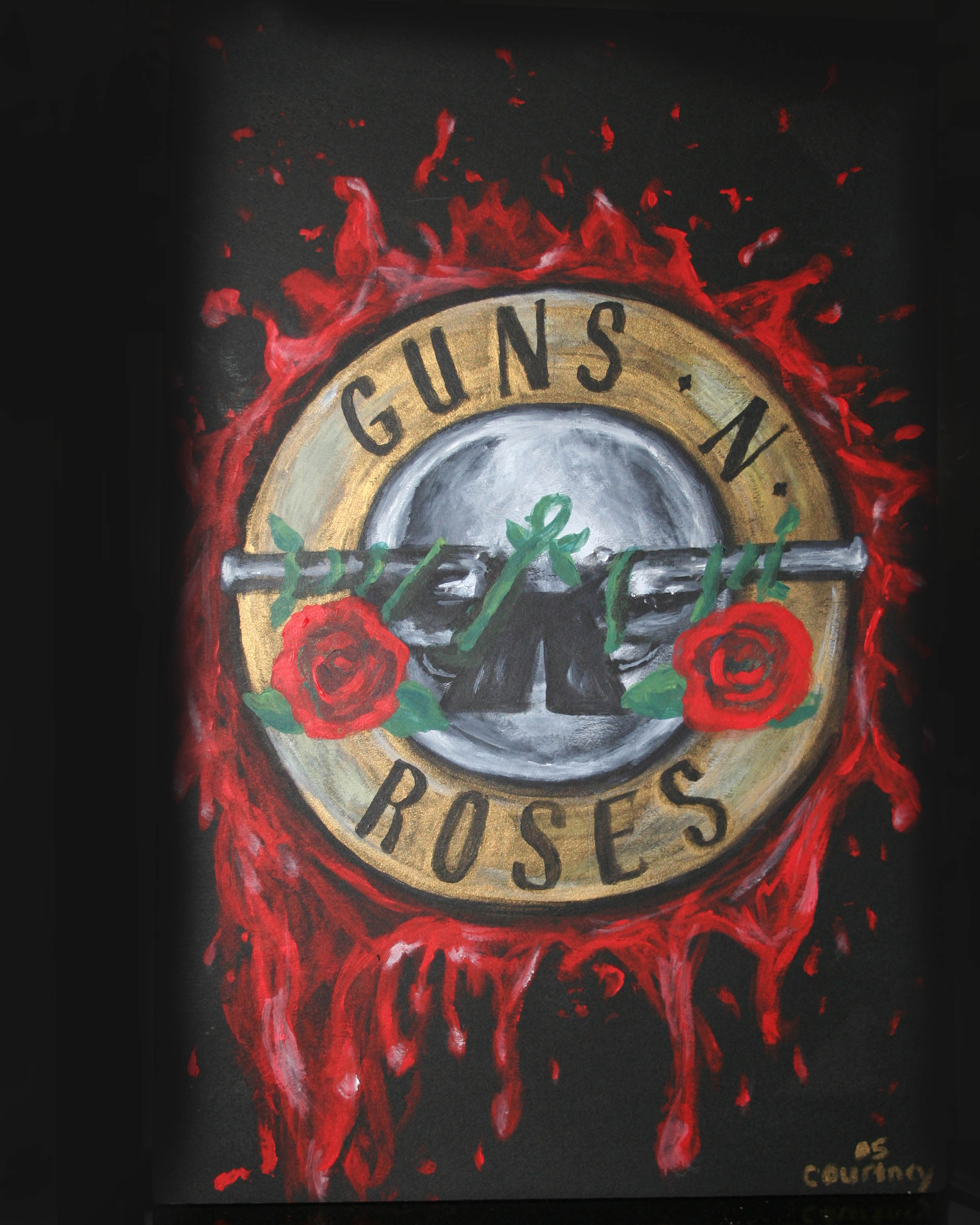 2366x2957 Guns N Roses By Ccdrums30 - Guns And Roses Painting