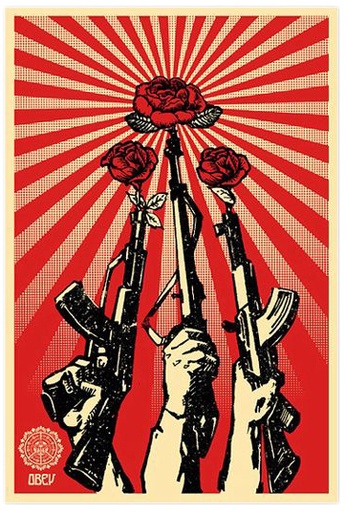 345x512 Paddle8 Guns N' Roses - Guns And Roses Painting