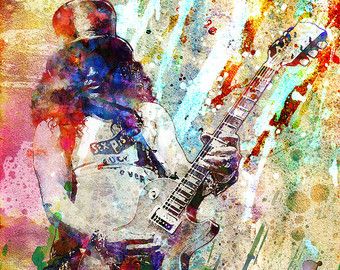 340x270 Slash Beer Can Lantern! Guns N' Roses, Velvet Revolver Pop Art - Guns And Roses Painting