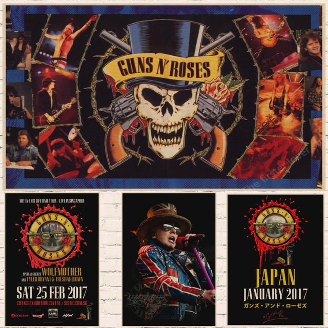 640x640 The Guns N - Guns And Roses Painting