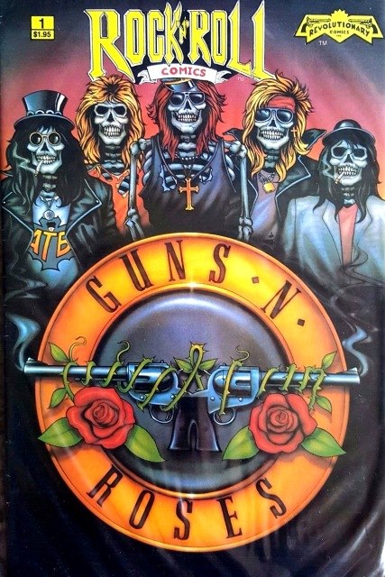 427x640 Vintage Rock - Guns And Roses Painting