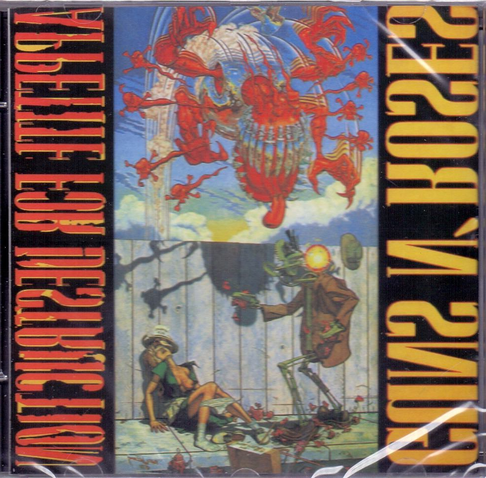 982x966 Appetite For Destruction Painting Cd Guns N' Roses - Guns N Roses Painting