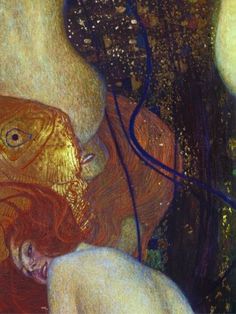236x314 Gustav Klimt Goldfish (Detail) Artes Klimt - Gustav Klimt Goldfish Painting