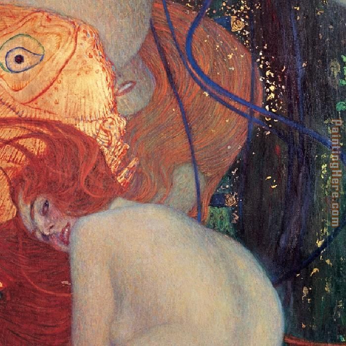 700x700 Gustav Klimt Goldfish (Detail) Painting Anysize 50% Off - Gustav Klimt Goldfish Painting