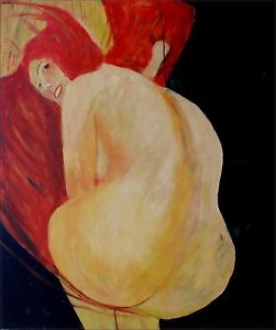 251x300 Quality Hand Painted Oil Painting Repro Gustav Klimt Goldfish - Gustav Klimt Goldfish Painting