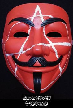 Guy Fawkes Mask Painting