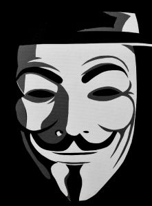 221x299 Guy Fawkes Mask V For Vendetta Led Light Box Wax Painting Guy - Guy Fawkes Mask Painting