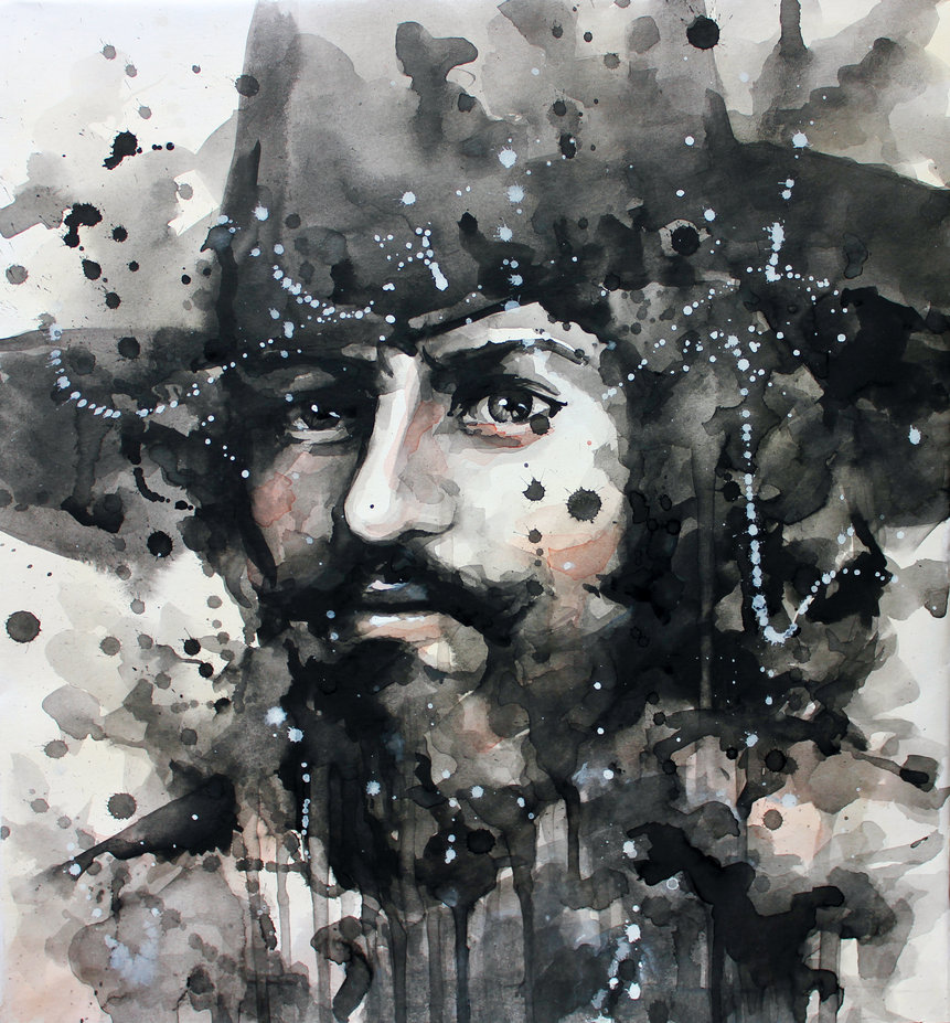 861x927 Guy Fawkes By Elenashved - Guy Fawkes Painting