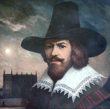 377x374 Image - Guy Fawkes Painting