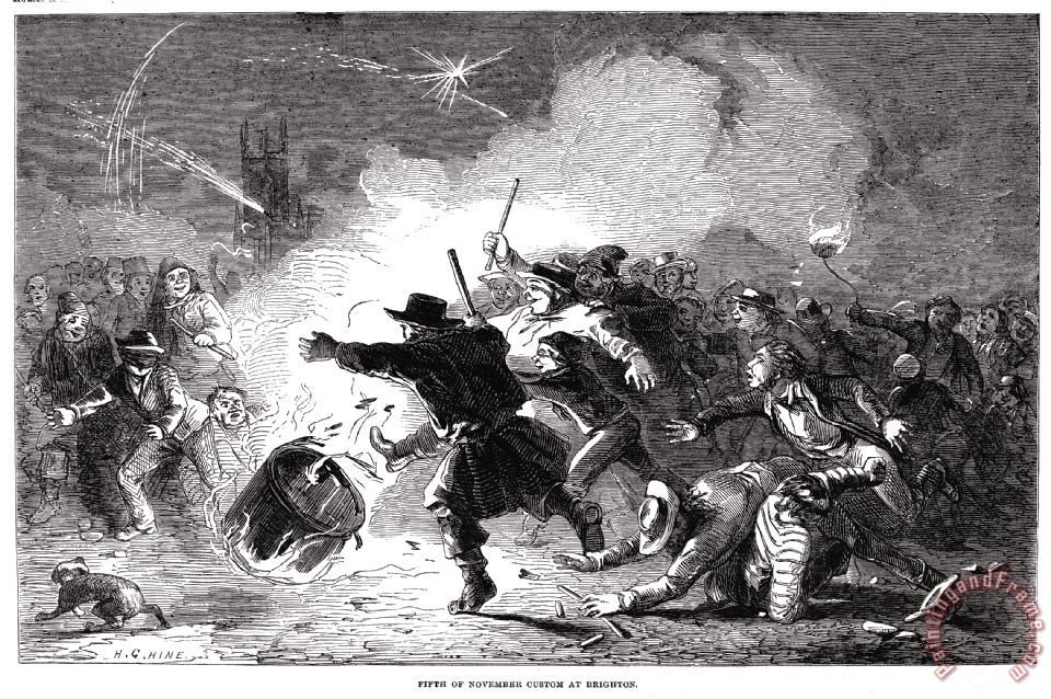 960x638 Others Guy Fawkes Day, 1853 Painting - Guy Fawkes Painting