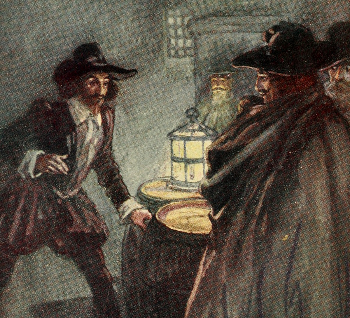 1200x1089 Tbt Guy Fawkes Day In Early Boston - Guy Fawkes Painting