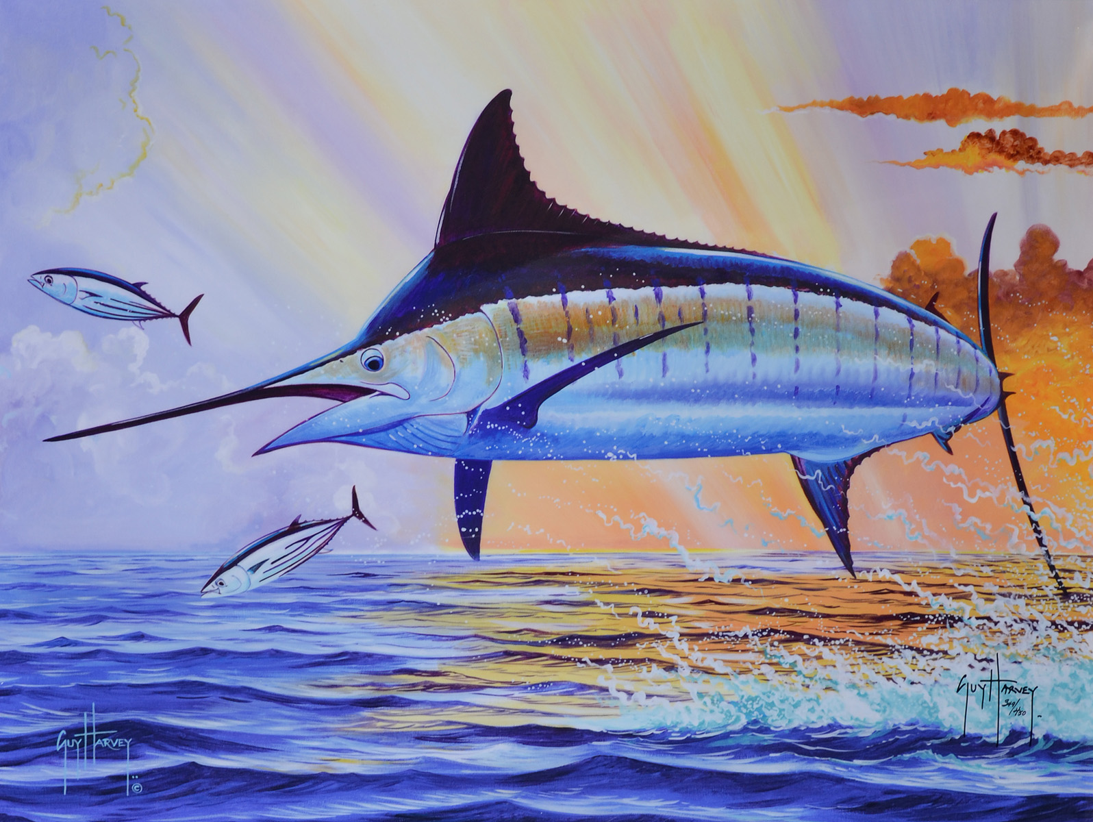 1596x1200 Guy Harvey Earns International Golden Compass Award - Guy Harvey Painting