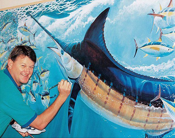 610x483 Guy Harvey To Greet Fans And Sign Merchandise - Guy Harvey Painting