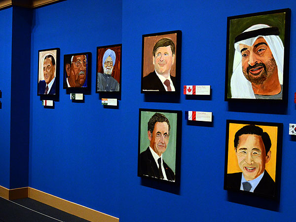 600x450 President George W Bush's Paintings Get A Professional Art Review - Gwb Painting