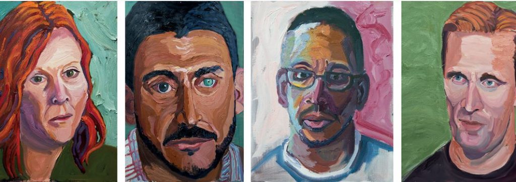 1024x363 President George W. Bush's Portrait Paintings Of Veterans - Gwb Painting