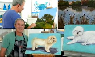 308x185 What Does George W. Bush Have In Common With The Sacred Ordinary - Gwb Painting