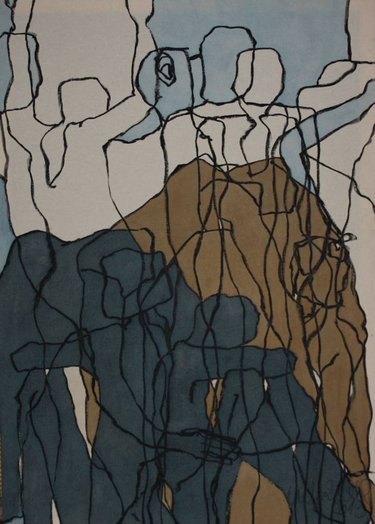 770x1076 Saatchi Art After The Gym Painting By Betty Ritschel - Gym Painting