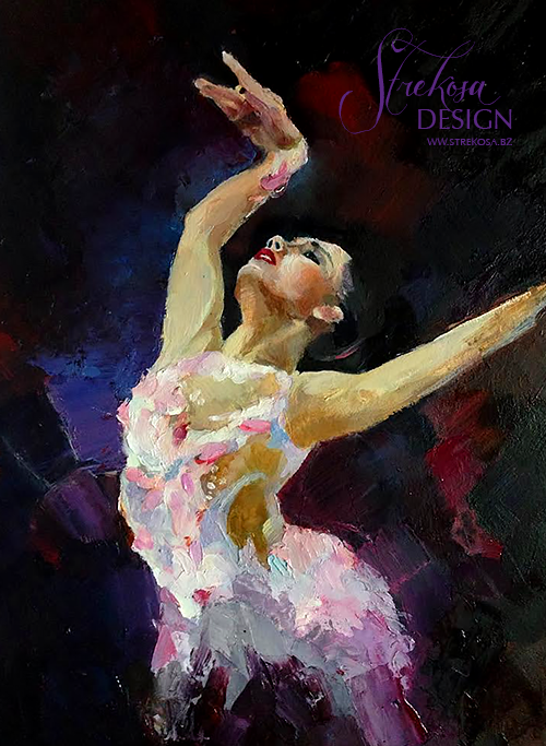 500x683 Pin By Mari Sy On Ritmica Gymnasts, Gymnastics - Gymnastics Painting