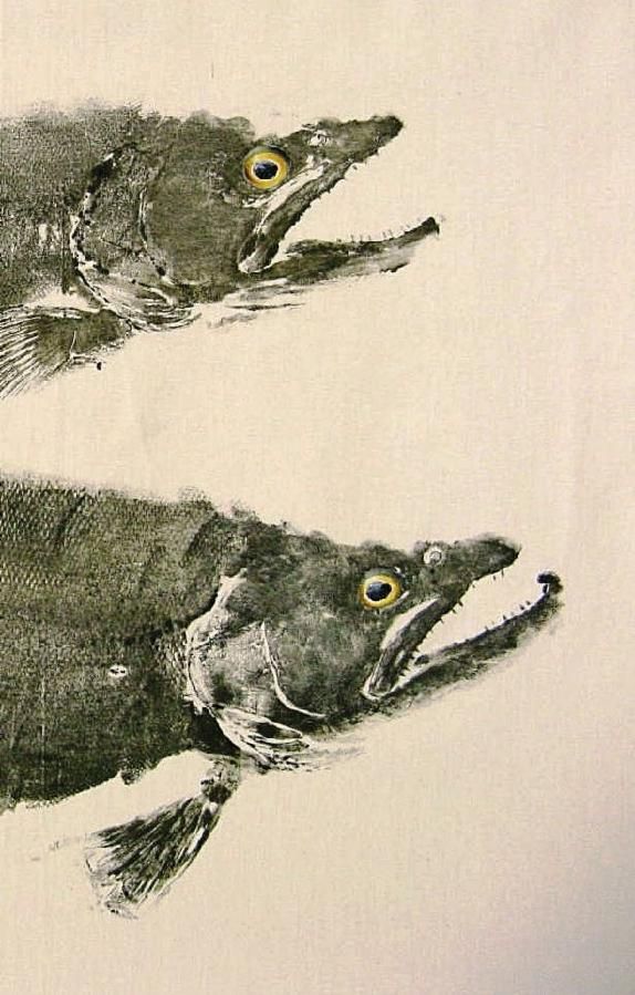 574x899 Home Gyotaku Artist - Gyotaku Fish Painting