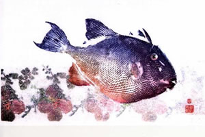 300x200 Gyotaku Fish Printing - Gyotaku Painting