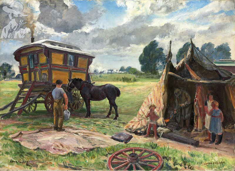 Gypsy Caravan Painting 18 