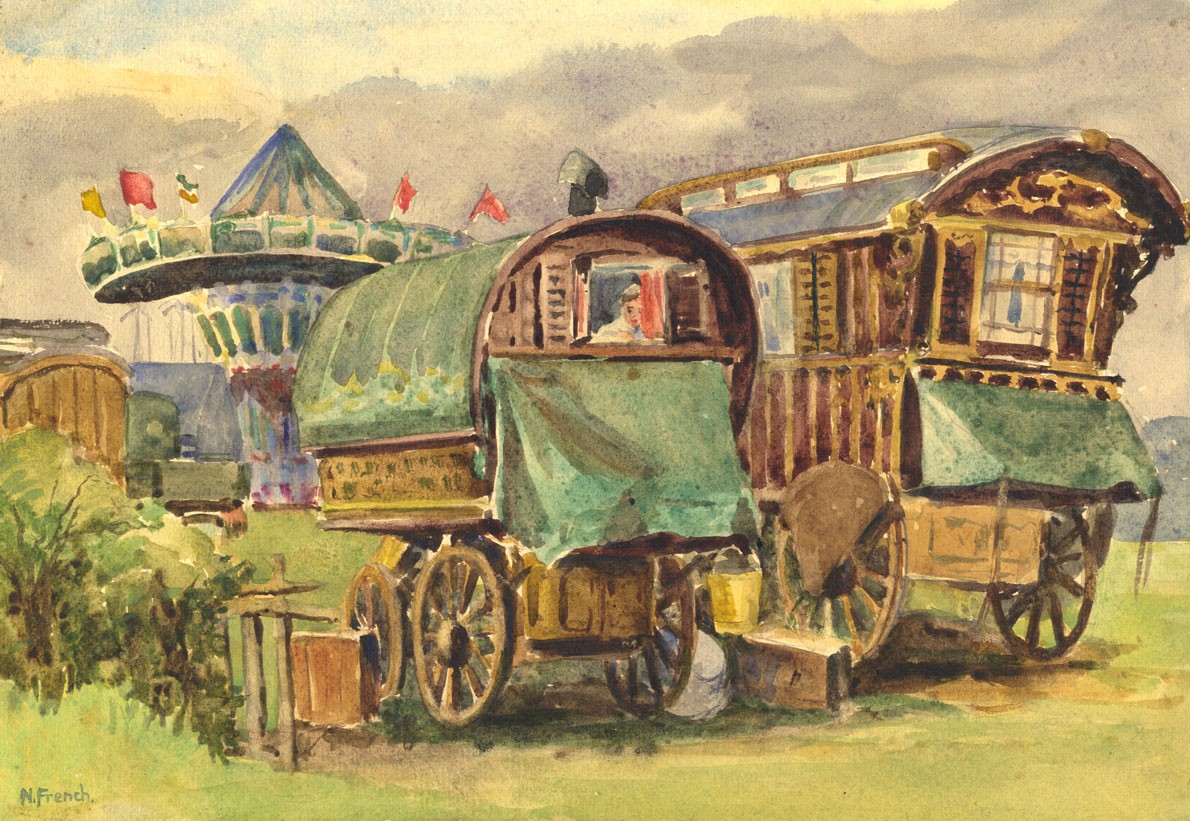 Gypsy Caravan Painting 25 