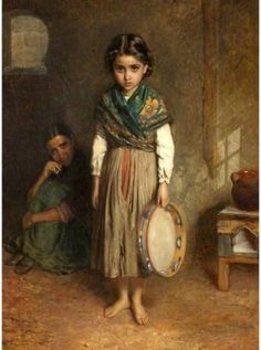 236x317 B9 Compartilhamento De Fotos! Gypsy Art Paintings - Gypsy Girl Painting