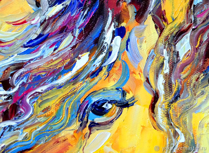 800x586 Oil Painting Horse Gypsy Oil Painting Horse Shopline - Gypsy Painting