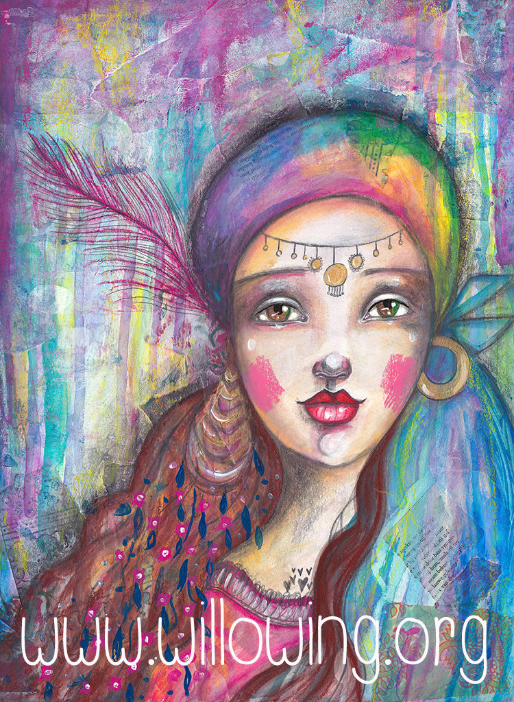 750x1023 Summer Gypsy - Gypsy Painting