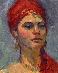 239x300 Gypsy Woman Paintings Fine Art America - Gypsy Woman Painting