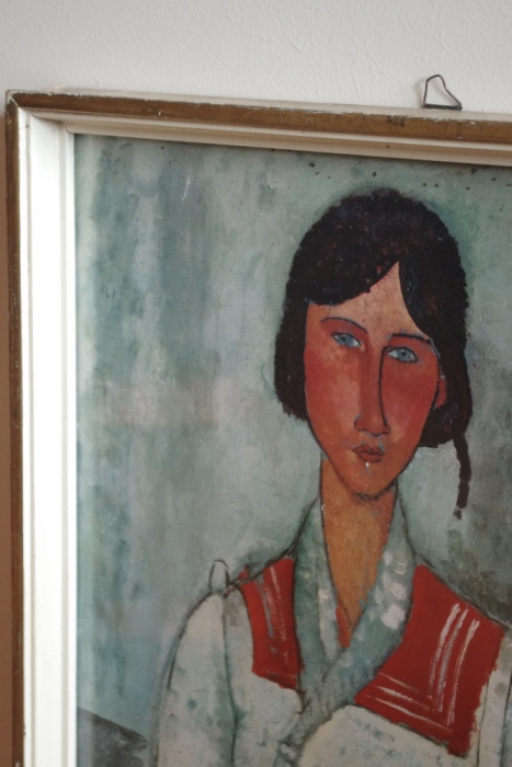 467x700 Archiwalne Obraz Amedeo Modigliani Gypsy Woman With Baby 39x61 - Gypsy Woman With Baby Painting