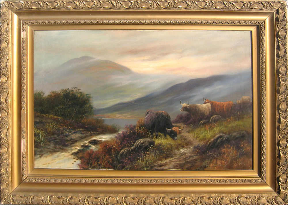 1000x712 H Ward Victorian Artist - H Painting