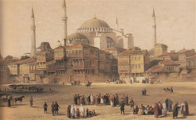 626x384 The Many Legends Of The Hagia Sophia - Hagia Sophia Painting