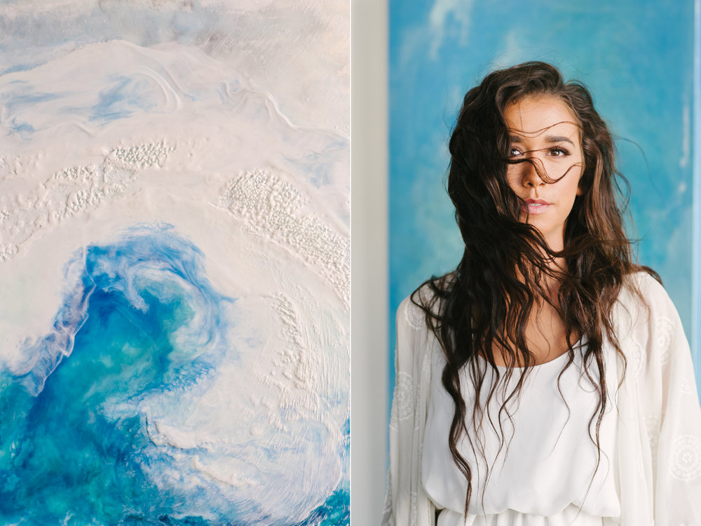 1000x750 Moana Styled Shoot - Hair Blowing In The Wind Painting