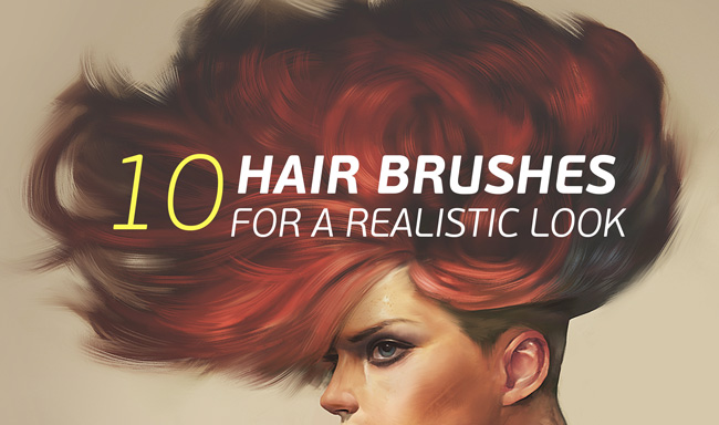 650x384 Digital Painting Academy Resources - Hair Brush Painting
