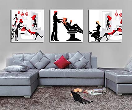 425x354 Spirit Up Art Huge Hair Salon Picture Painting - Hair Salon Painting