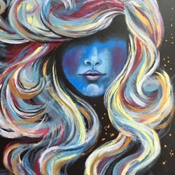 250x250 Tangled Hair Salon - Hair Salon Painting