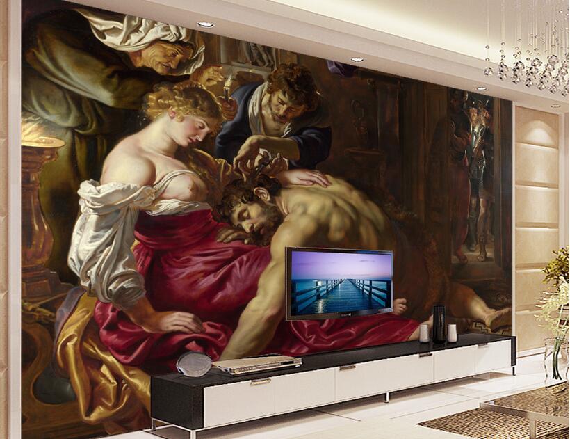 820x631 3d Room Wallpaper High End Custom Mural Non Woven Wall Sticker 3 D - Haircut Painting