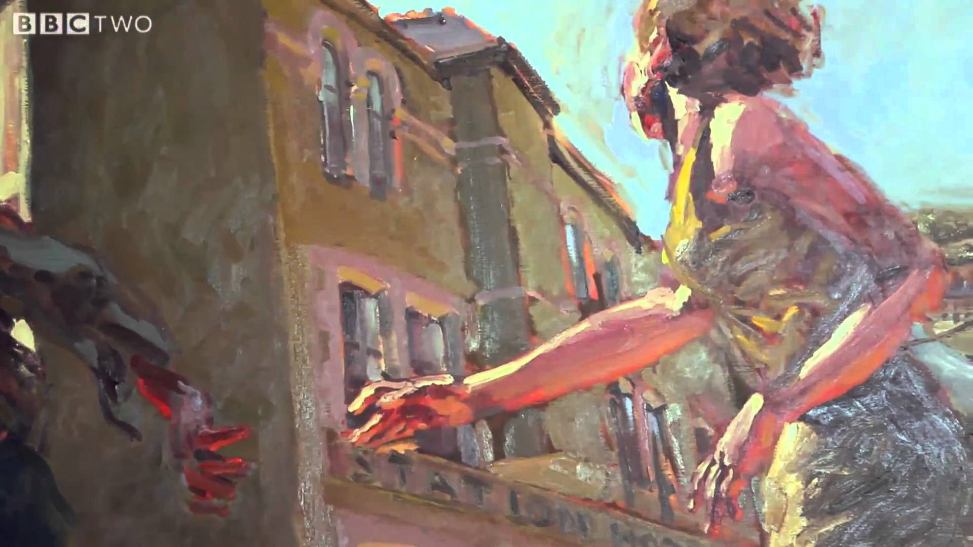 1920x1080 Kevin Sinnott Amp Running Away With The Hairdresser - Hairdresser Painting