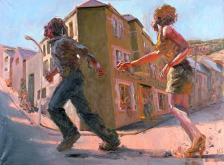 448x330 Running Away With The Hairdresser Art Collections Online - Hairdresser Painting
