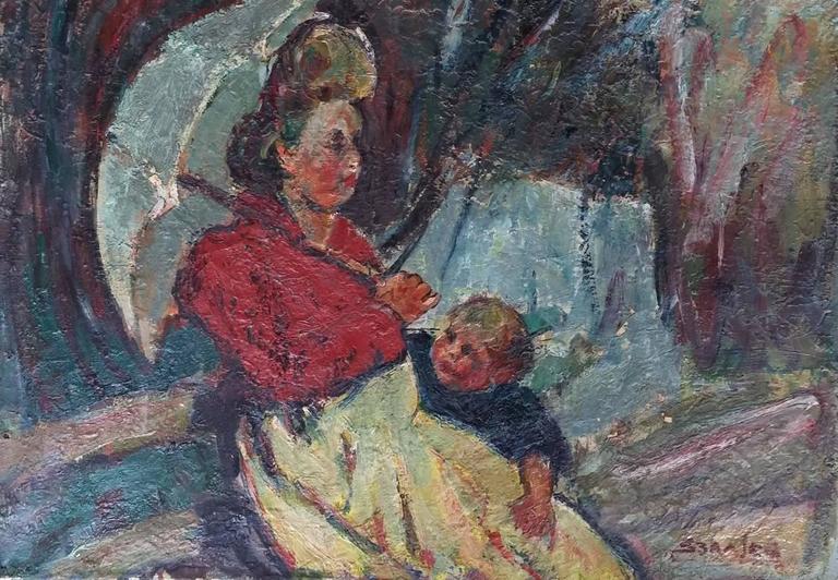 768x532 Seweryn Szrajer - Hairdresser Painting