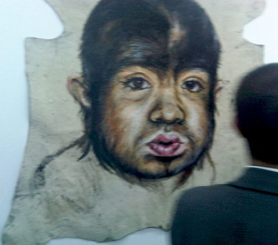 560x494 Artnet Magazine - Hairy Baby Painting