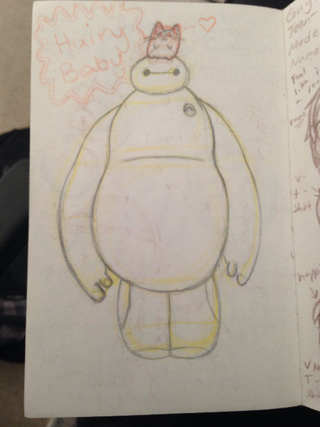 320x427 Hairybaby Drawings On Paigeeworld. Pictures Of Hairybaby - Hairy Baby Painting